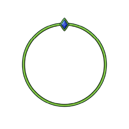 Neon Point Green frame